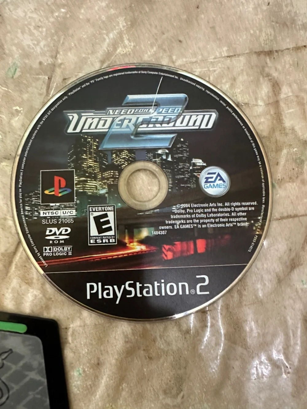 Wolfenstein Grand Theft Auto III Vice City Need for Speed: Underground PS2 Lot